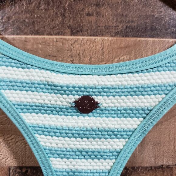 Calia by Carrie Underwood move striped racerback tank top woman's size medium - Picture 11 of 13